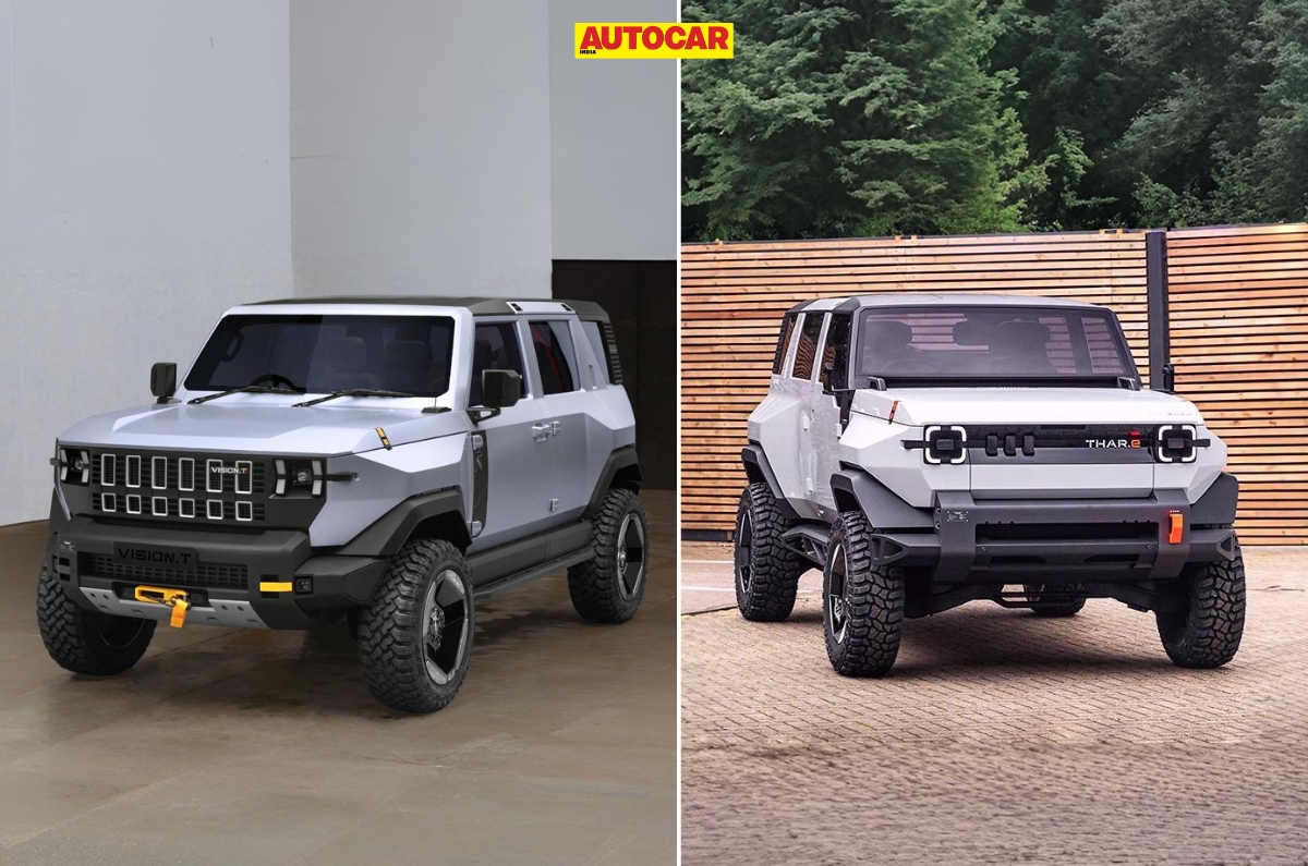 Mahindra Vision T vs Thar.e 